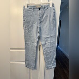 Current/Elliott Light Blue Ankle Jeans